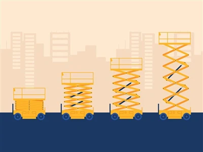 Dimensões do elevador de tesoura: selecionando a altura apropriada